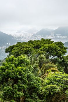 Cloudy weather in Rio de Janeiro, Brazil