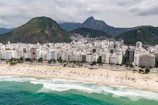 Copacabana Beach in Rio de Janeiro, Brazil