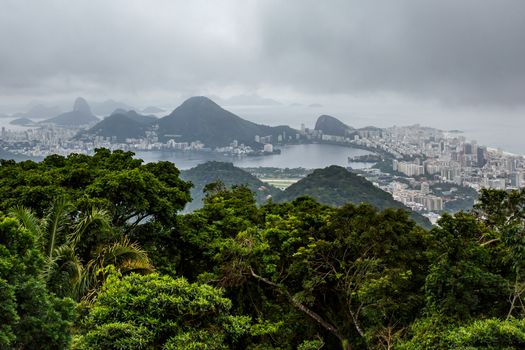 Cloudy weather in Rio de Janeiro, Brazil