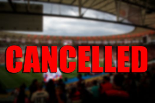 The concept of cancellation of sports events.