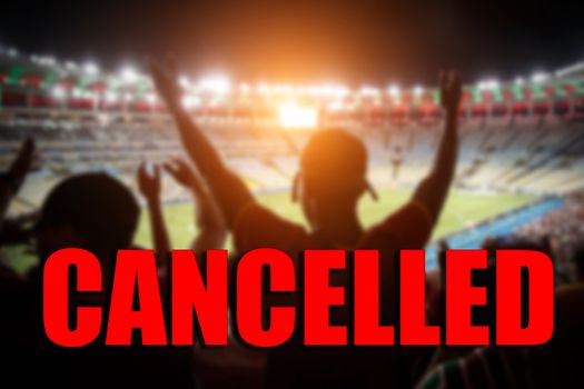 The concept of cancellation of sports events.