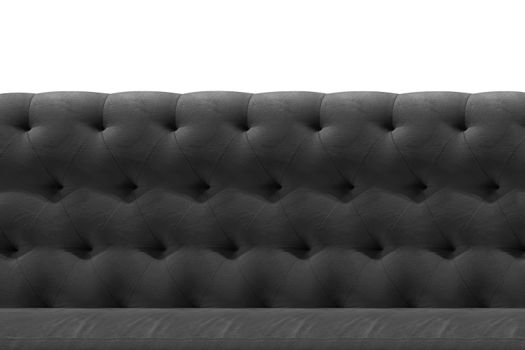 Luxury Grey, Bronze, Black sofa velvet cushion close-up pattern background on white