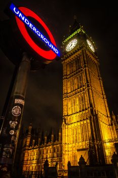 The houses of Parliament and Big Ben in London