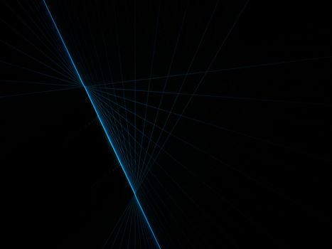 An abstract computer generated modern fractal design on dark background. Abstract fractal color texture. Digital art. Abstract Form & Colors. Abstract fractal element pattern for your design. Physical processes and quantum theory. The edge of reality. Scientific or technological pattern