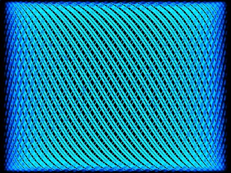 -- an abstract graphic consisting of repeating sinus waves
