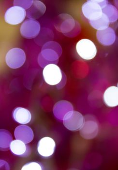 Blue Festive Christmas elegant abstract background with bokeh lights