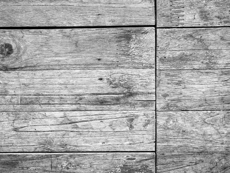 Black and white style wooden texture background. Grunge wood plank surface.