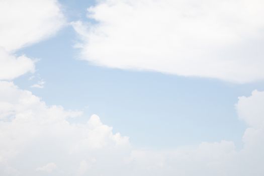 Blue sky background 