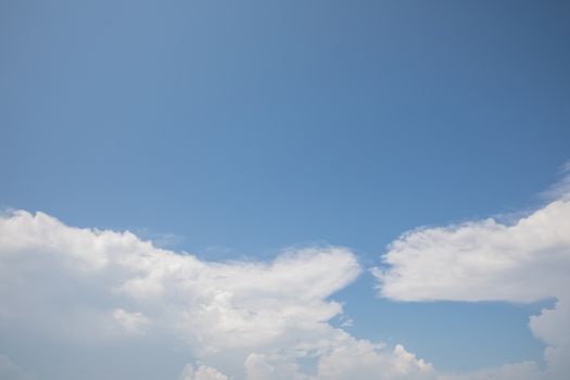Blue sky background 