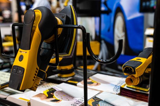 Vehicle body grinding and polishing tools - image