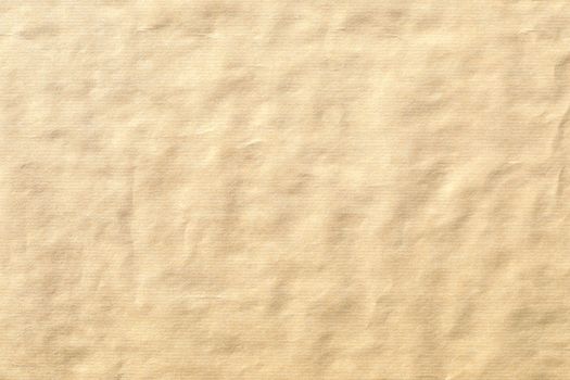 Crumpled brown paper background texture