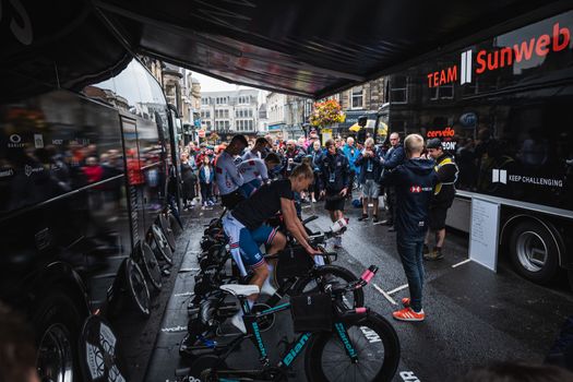 The UCI Cycling event from 2019 in Harrogate and Yorkshire, England