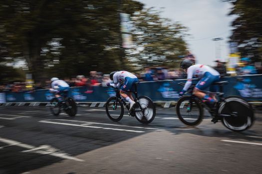 The UCI Cycling event from 2019 in Harrogate and Yorkshire, England