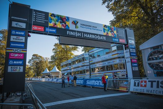 The UCI Cycling event from 2019 in Harrogate and Yorkshire, England