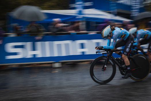 The UCI Cycling event from 2019 in Harrogate and Yorkshire, England