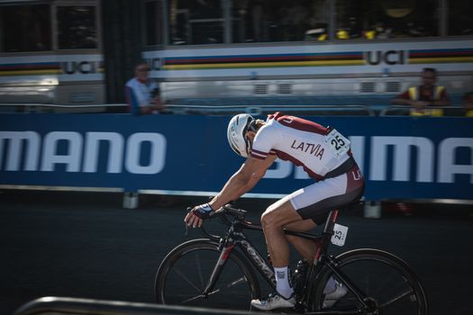 The UCI Cycling event from 2019 in Harrogate and Yorkshire, England