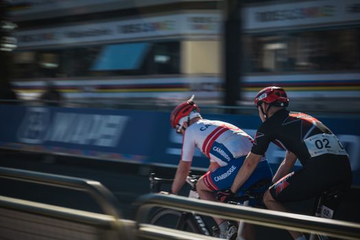 The UCI Cycling event from 2019 in Harrogate and Yorkshire, England