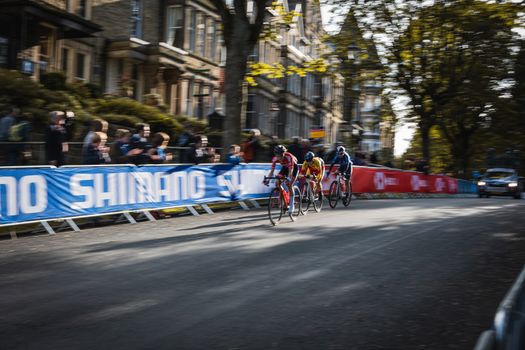 The UCI Cycling event from 2019 in Harrogate and Yorkshire, England