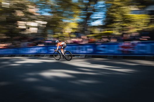 The UCI Cycling event from 2019 in Harrogate and Yorkshire, England