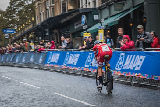 The UCI Cycling event from 2019 in Harrogate and Yorkshire, England