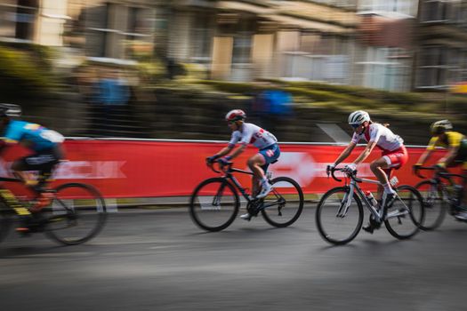 The UCI Cycling event from 2019 in Harrogate and Yorkshire, England