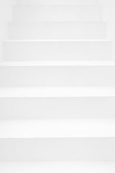 White Concrete Stair Background.