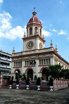 Santa Cruz Ancient Catholic Church in Bangkok Thailand.