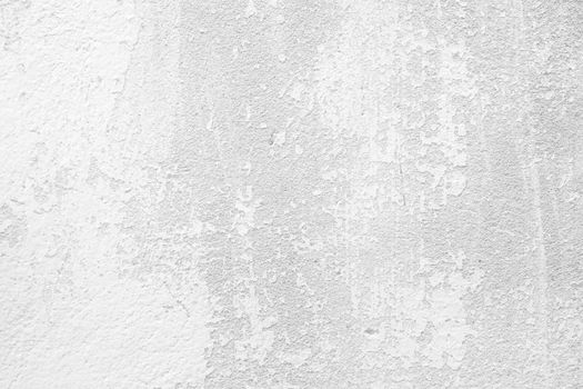 White Peeling Paint Concrete Wall Texture Background Suitable for Presentation and Web Templates.
