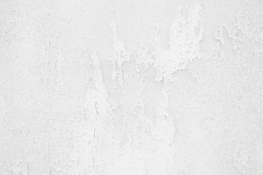 White Peeling Paint Concrete Wall Texture Background Suitable for Presentation and Web Templates with Space for Text.