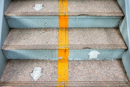 Up and Down Arrows on Stair.