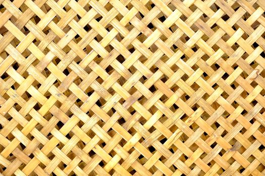 Bamboo Basketry Texture Background.