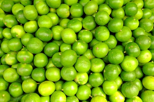 Green limes.