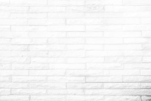 White Brick Wall Texture Background.