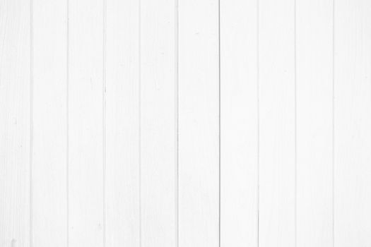 White Wooden Wall Background.