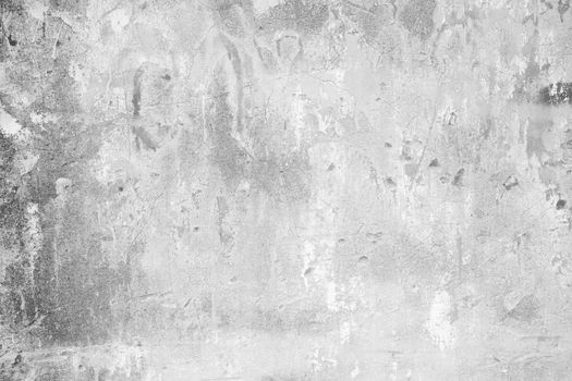 White Grunge Concrete Wall Background.