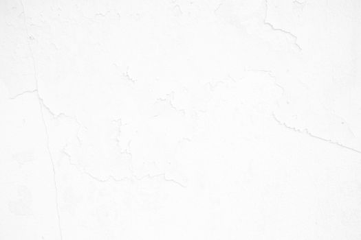 White Peeling Paint Concrete Wall Texture Background Suitable for Presentation and Web Templates with Space for Text.