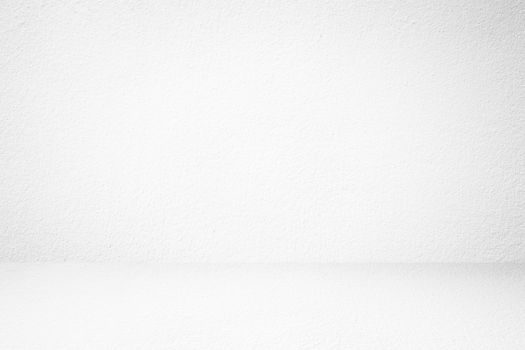 Abstract White Concrete Room Background.