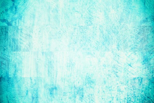 Abstract Blue Grunge Wall Texture Background.