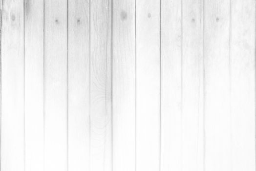 White Wood Fence Background.