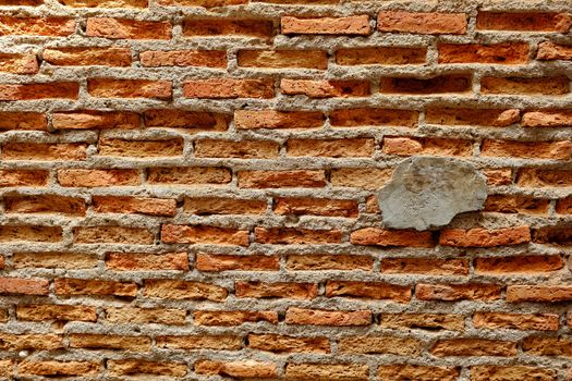 Old Brick Wall Texture Background.