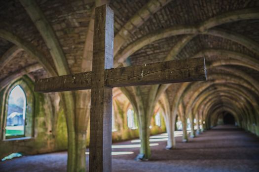 Fountains Abbey in Yorkshire