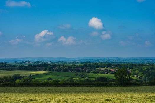 A view of the Yorkshire Countryside on a sunny day