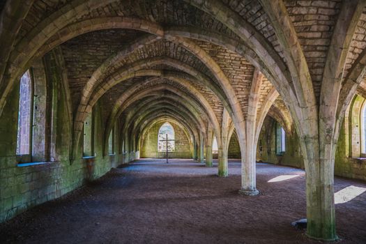 Fountains Abbey in Yorkshire