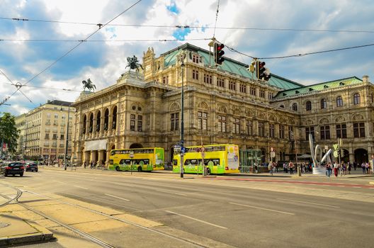 The Vienna State Opera house, Austria