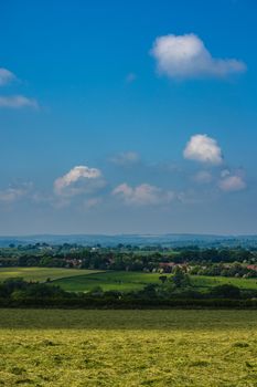 A view of the Yorkshire Countryside on a sunny day