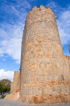 Ancient fortification of Avila, Castile and Leon, Spain