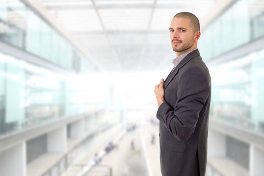 happy business man portrait at the office