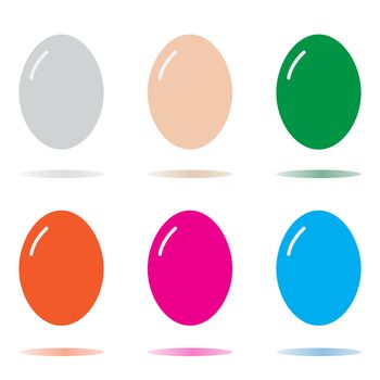 egg icon isolated on white background. egg sign. flat style. egg icon for your web site design, logo, app, UI.