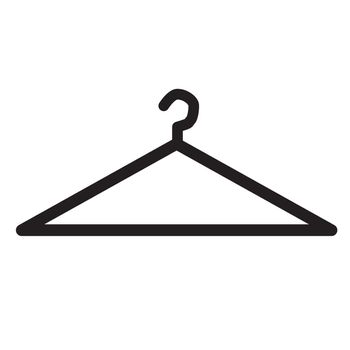 hanger icon on white background. flat style. hanger icon for your web site design, logo, app, UI. hanger symbol.

