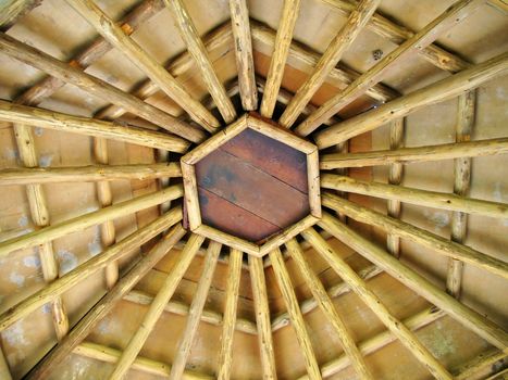 -- a simple interior of a Taiwanese native hut
